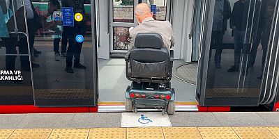 Büyükkılıç: Engelli Vatandaşlarımız, Raylı Sistem Araçlarına Artık Daha Kolay Biniyor