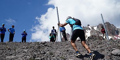 Erciyes Ultra Sky Trail Dağ Maratonu Vk Etabı İle Başladı