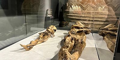 Kayseri Arkeoloji Müzesi’nde 2 Adet Çocuk Mumya Sergileniyor
