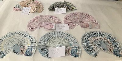 Kayseri’de 42 Bin 500 Lira Sahte Para İle Yakalandı