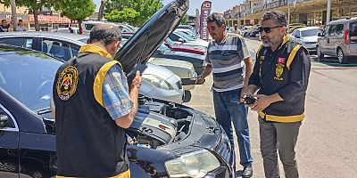 Kayseri’de Oto Pazarı ve Galericiler Denetlendi