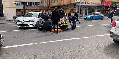 Kayseri’de Otomobil ve Motosiklet Çarpıştı: 1 Yaralı