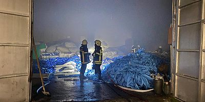 Kayseri’de Plastik Ambalaj Fabrikasında Yangın Çıktı