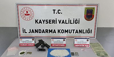 Kayseri’de Uyuşturucu Operasyonunda 2 Gözaltı