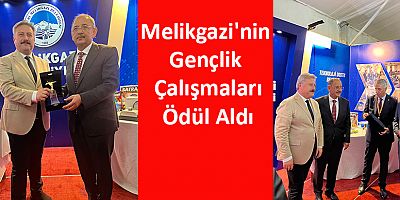 Melikgazi'nin Gençlik Çalışmaları Ödül Aldı