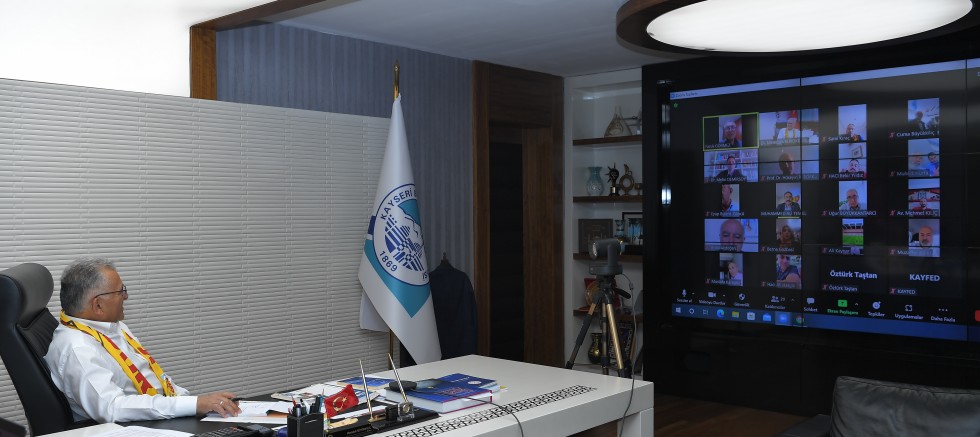 Başkan Büyükkılıç, Kayserispor İçin STK Temsilcileri İle Görüştü