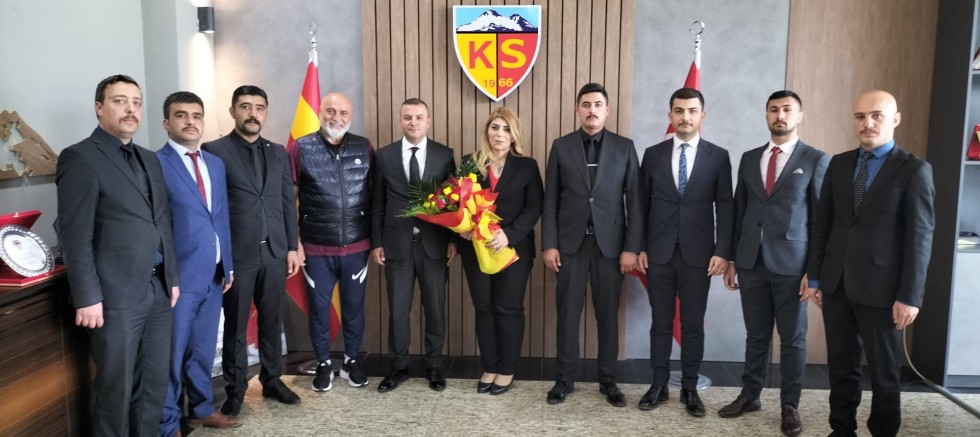 Başkan Çelik, Final Öncesi Kayserispor'u Ziyaret Etti
