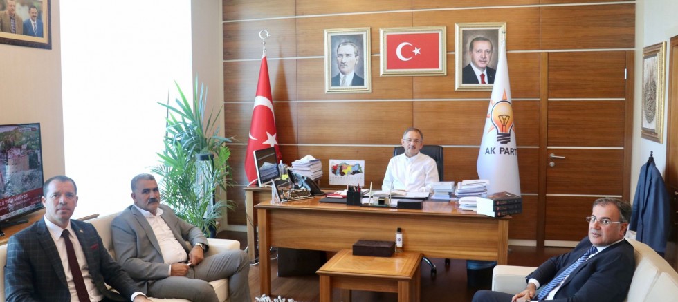 Başkan Özdoğan’ın Ankara Temasları