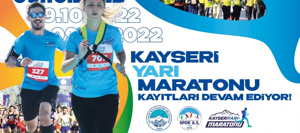 Büyükşehir’in Uluslararası Kayseri Yarı Maratonu’nda Heyecan Artıyor