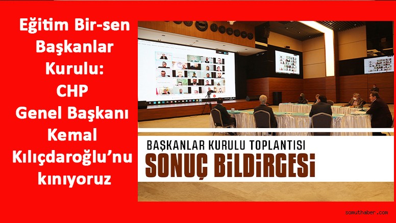 Eğitim Bir-Sen: CHP Lideri Öğretmenleri Demokratik Tercihleri Üzerinden Ayrıştırıyor!