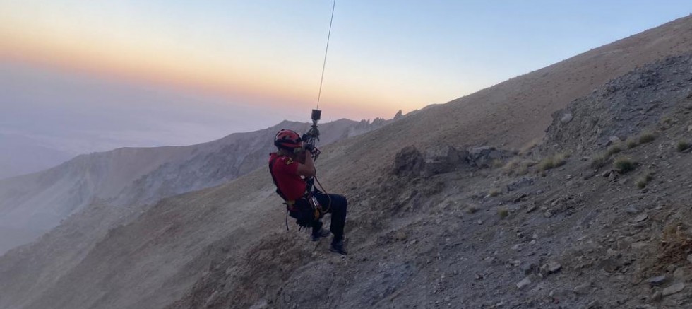 Erciyes Dağında Mahsur kalan 3 dağcıdan 1'i öldü