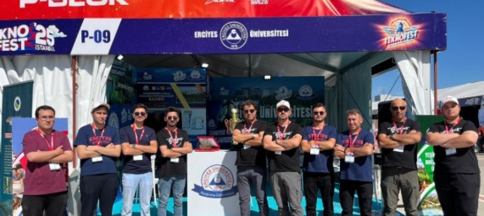 Erciyes Üniversitesi TEKNOFEST 2025'te Yerini Aldı
