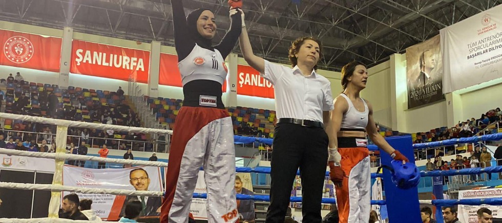 Hayriye Türksoy Hançer Şanlıurfa’dan Şampiyonluk Madalyasıyla Döndü