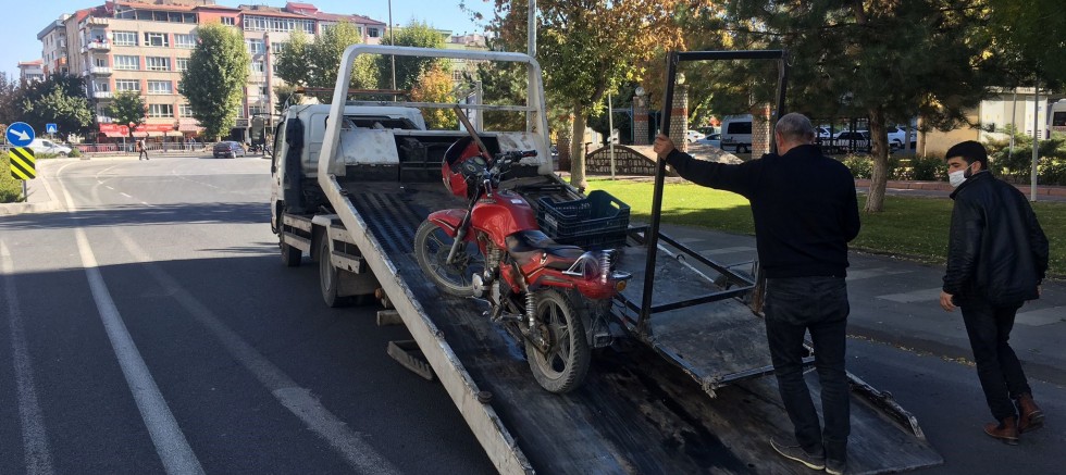 Kayseri’de Çalıntı 2 Motosiklet Yakalandı