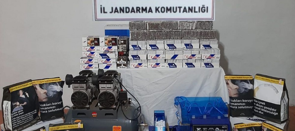 Kayseri’de Kaçak Tütün Operasyonu: 3 Gözaltı