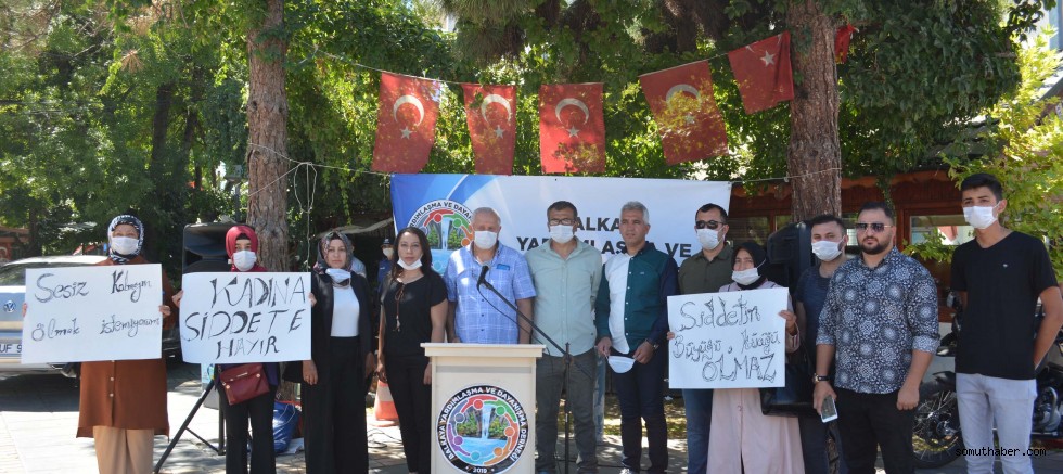 Kayseri'de Kadına Yönelik Şiddete Tepki