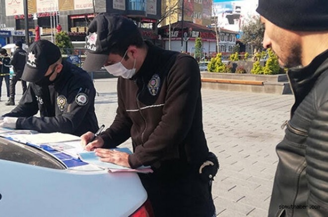 Kayseri'de Koronavirüs Tedbirlerine Uymayan 98 Kişiye Para Cezası