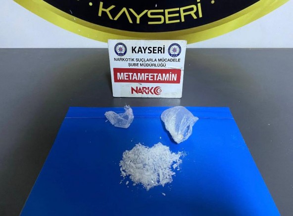 Kayseri’de Narkotik Polisinden Uyuşturucu Operasyonu