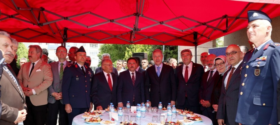 Kayseri’de Toplu Bayramlaşma Töreni Düzenlendi