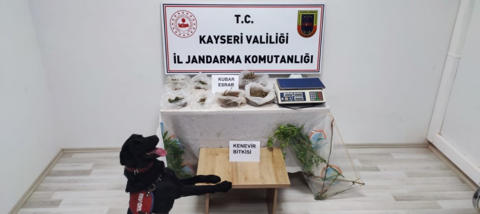 Kayseri’de Uyuşturucu Ticareti Yapan 1 Kişi Yakalandı
