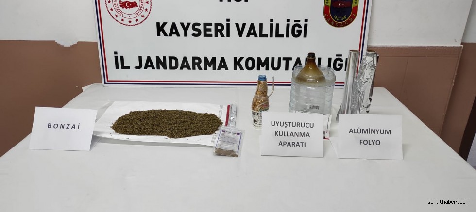 Kayseri’de Uyuşturucuya 1 Gözaltı