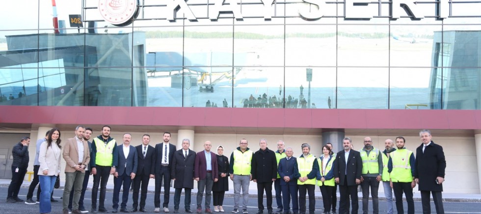 Kayseri Havaalanı Terminal Binası Açılmak İçin Gün Sayıyor