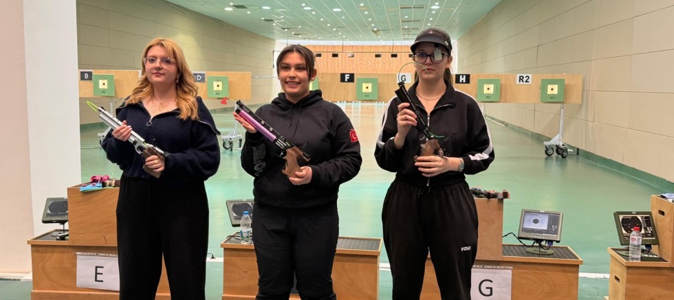 Kayserili sporcular Havalı Silahlar Kupası’ndan 6 Madalyayla Döndü