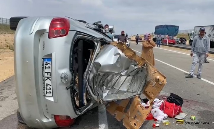 Kırşehir’de Otomobil Takla Attı: 5 Yaralı