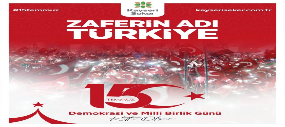 Başkan Akay’dan 15 Temmuz Demokrasi ve Millî Birlik Günü Mesajı