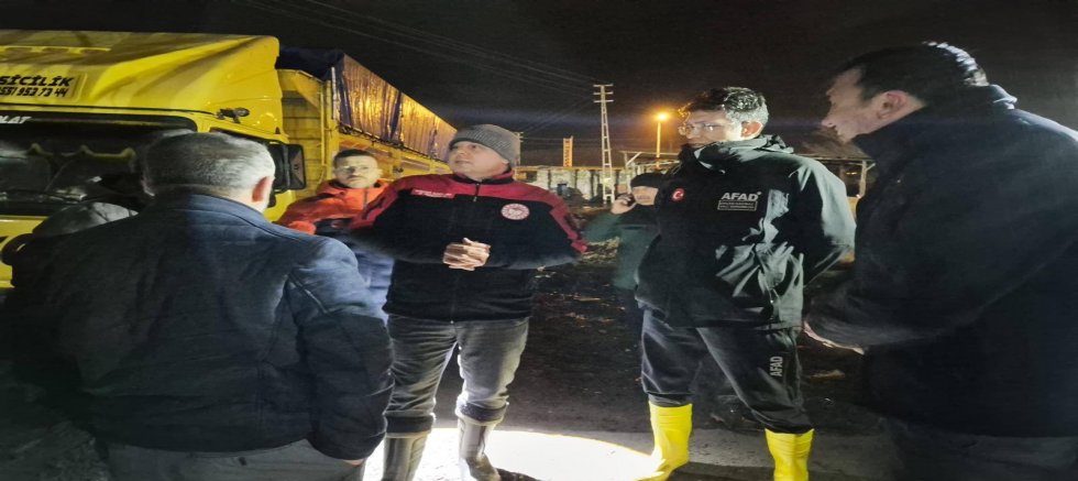 Boğazköprü’de Sel Riskine Karşı Hayvanlar Tahliye Edildi