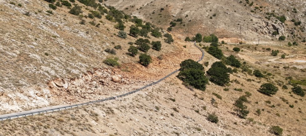 Büyükşehir’in 1,3 Kilometrelik Güzergahta Yol Açma Çalışmaları Sürüyor