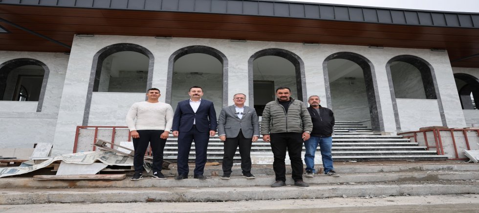 Hacılar’da Cami ve Gençlik Merkezi İçin Sona Gelindi