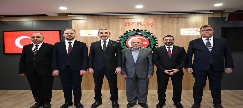HAK-İŞ İl Başkanı Navruz’dan Genel Başkanları Mahmut Arslan’a Ziyaret