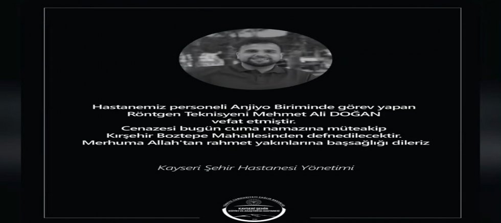 Halı Sahada Kalp Krizi Sonucu Yaşamını Yitiren Sağlık Çalışanı Toprağa Verildi