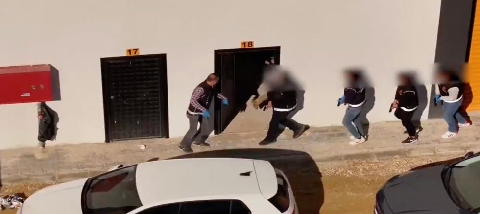 Kayseri Dahil 72 İlde Uyuşturucu Madde Operasyonu: 970 Gözaltı