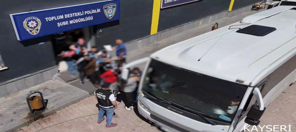 Kayseri’de Narkokapan Operasyonunda 211 Tutuklama