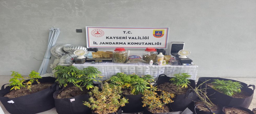 Kayseri'de Uyuşturucu Operasyonu: 1 Gözaltı
