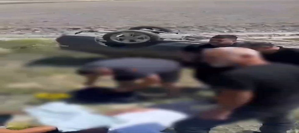 Kayseri-Malatya Karayolunda Araç Takla Attı: 1 Yaralı