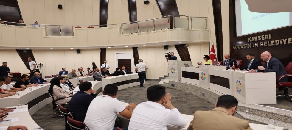 Kocasinan Belediyesi Temmuz Ayı Meclis Toplantısı Gerçekleştirildi