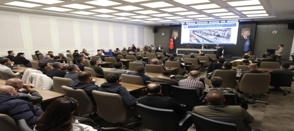 Melikgazi’de Kentsel Dönüşüm Projeleri Masaya Yatırıldı