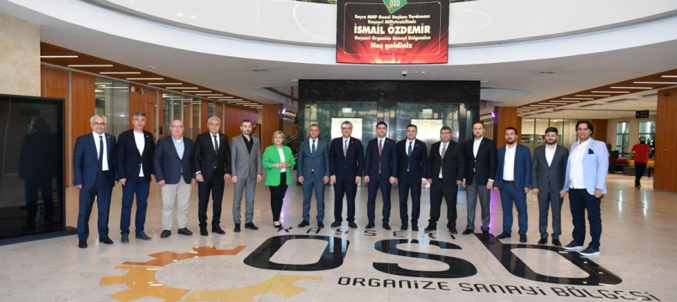 MHP Genel Başkan Yardımcısı Özdemir’den Kayseri OSB Yönetimine Hayırlı Olsun Ziyareti