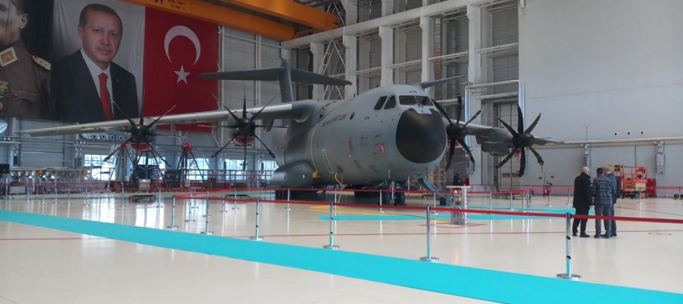Retrofiti Yapılan 4'üncü A400M Uçağının Türk Hava Kuvvetlerine Teslim Töreni Yapıldı