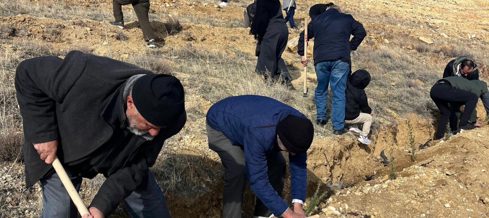 Saadet Partisi Kayseri İl Teşkilatından Fidan Dikim Etkinliği