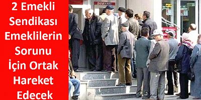 2 Emekli Sendikası Emeklilerin Sorunu İçin Ortak Hareket Edecek