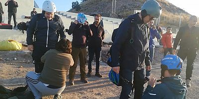4 İlçe Kaymakamı Ali Dağı'ndan Uçtu