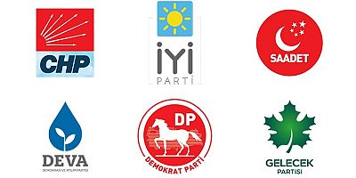 4 Parti CHP Listesinden, CHP ve İYİ Parti 15 İlde Tek Listeyle Seçime Girecek