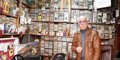 45 Yılda 13 Bin Plak ve Kaset Arşivledi
