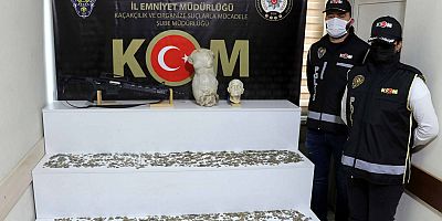 5 Milyon Liralık Tarihi Eserleri Yurt Dışına Kaçırmak İsterken Yakalandılar
