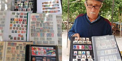 50 Yılda 200 Bin Pul Biriktirdi
