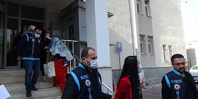 Adliyeye Sevk Edilen 6 Hırsızlık Şüphelisi Tutuklandı
